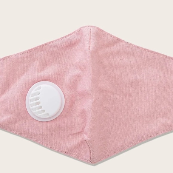 Pink Mask With Valves - Picture 3 of 4